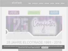 Tablet Screenshot of elcotrade.at